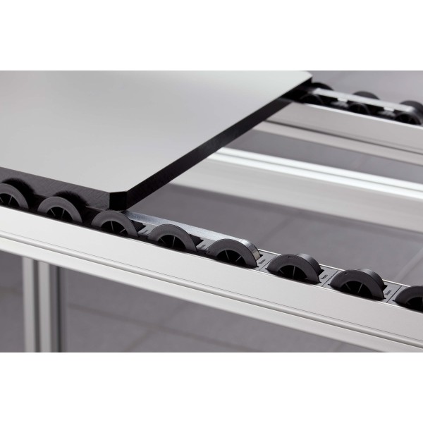 Rollenschiene 8 40x40, Bremse