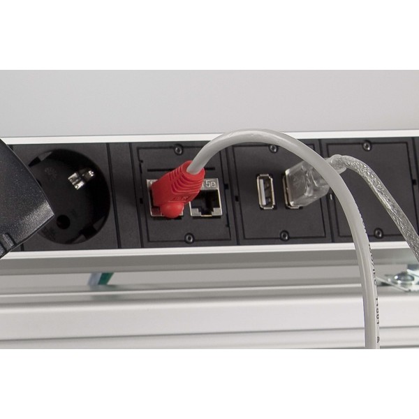 Medienleiste-Einsatz RJ45