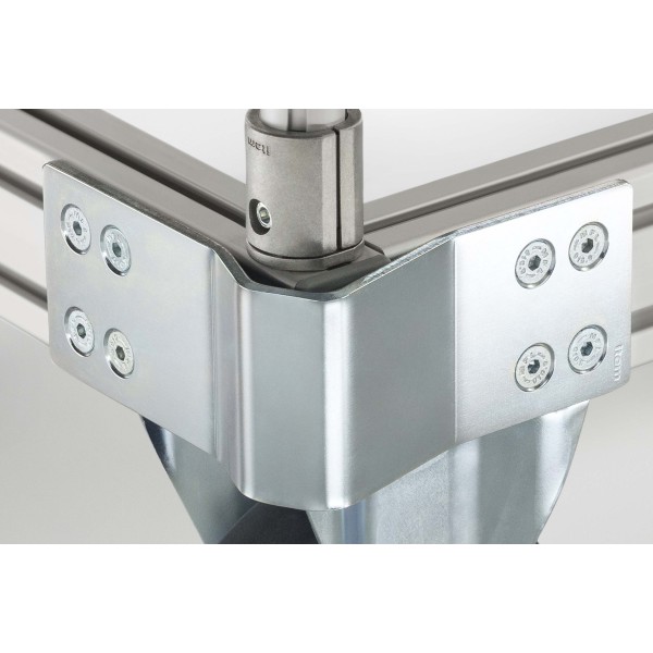 Befestigungssatz für Leit-Eckschutz 8 St 160x160x80