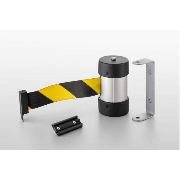 Gurtkassette 4m, gelb/schwarz