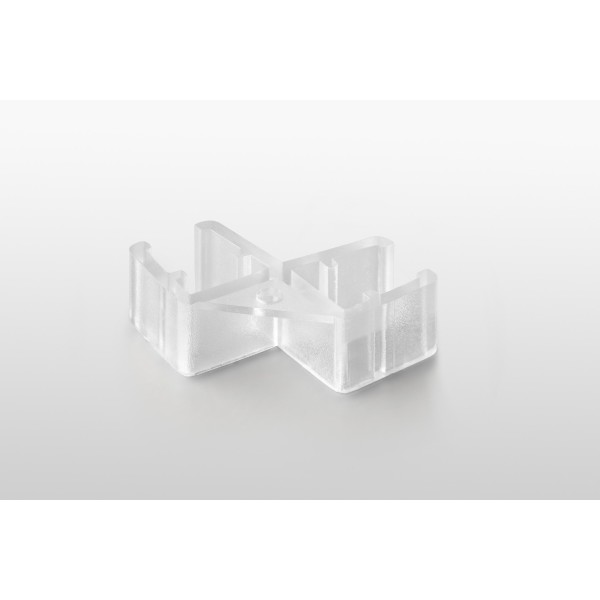 Schilder-Eckverbinder, transparent
