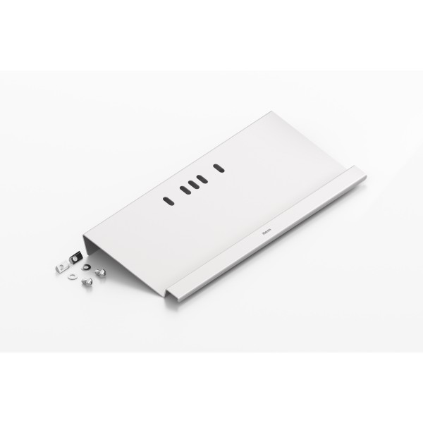 Tastaturablage, weißaluminium ähnlich RAL 9006