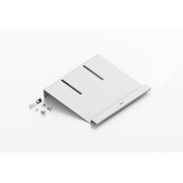 Laptop-Halter, weißaluminium ähnlich RAL 9006
